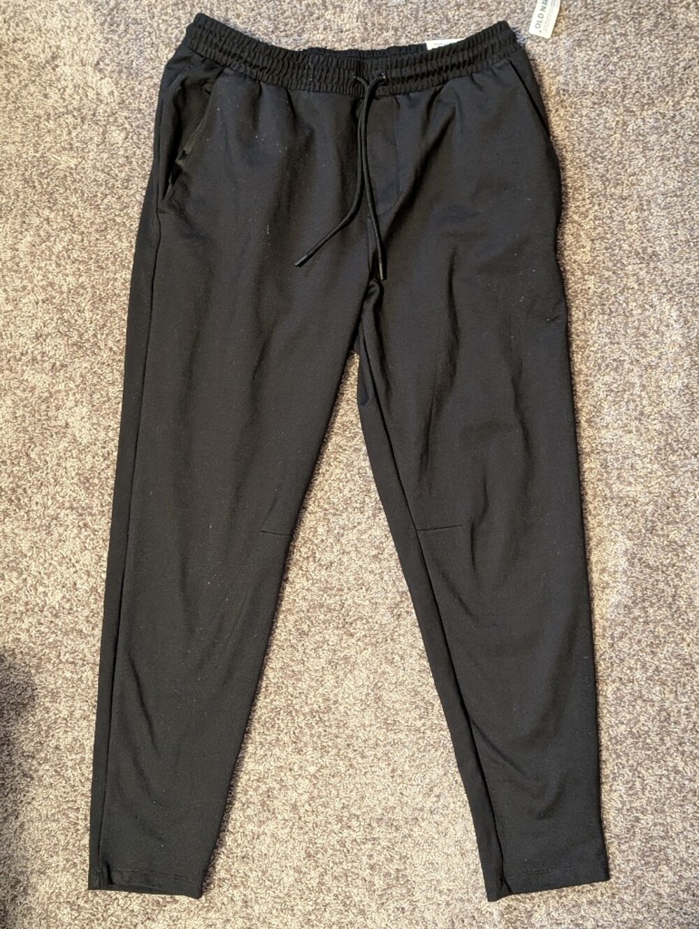 Black Women's Drawstring Jogger Pants NWT
